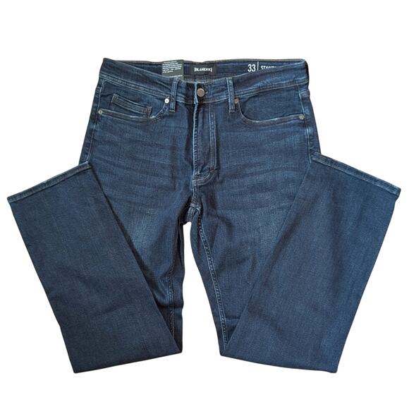 NWOT Blank NYC Stanton Straight Fit Blue Jeans Mens Size 33x32 - Picture 1 of 8
